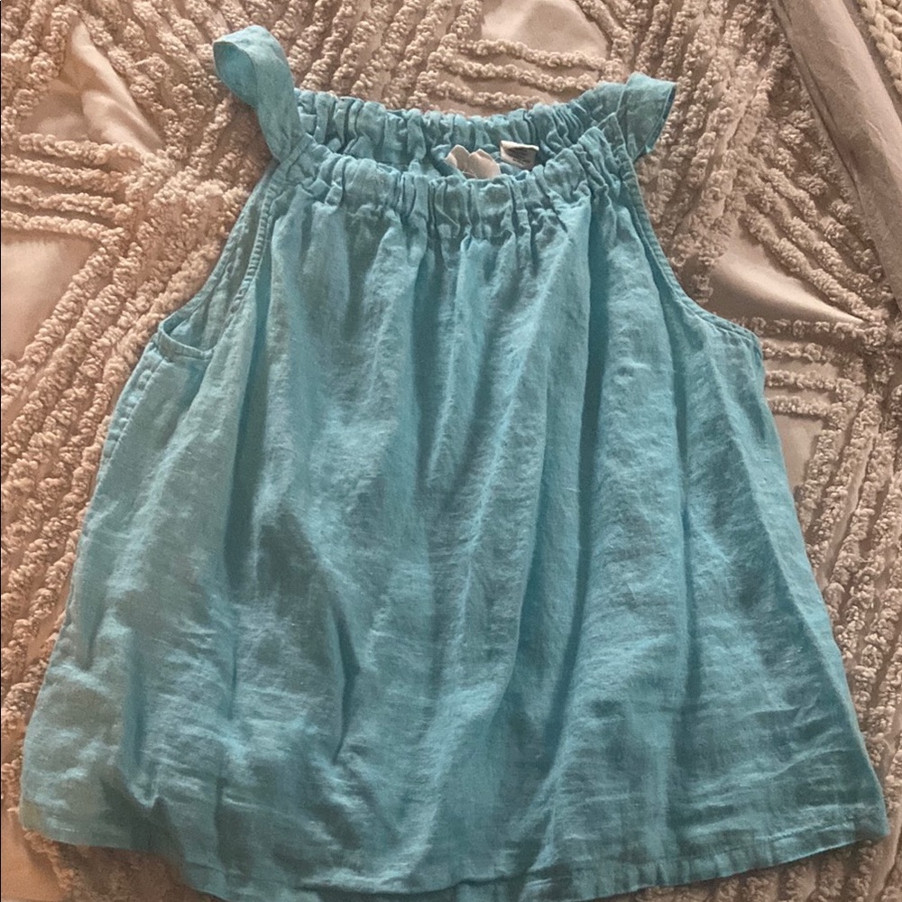 Kids Blue Sleeveless Top